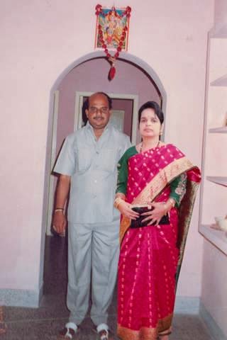 With My wife